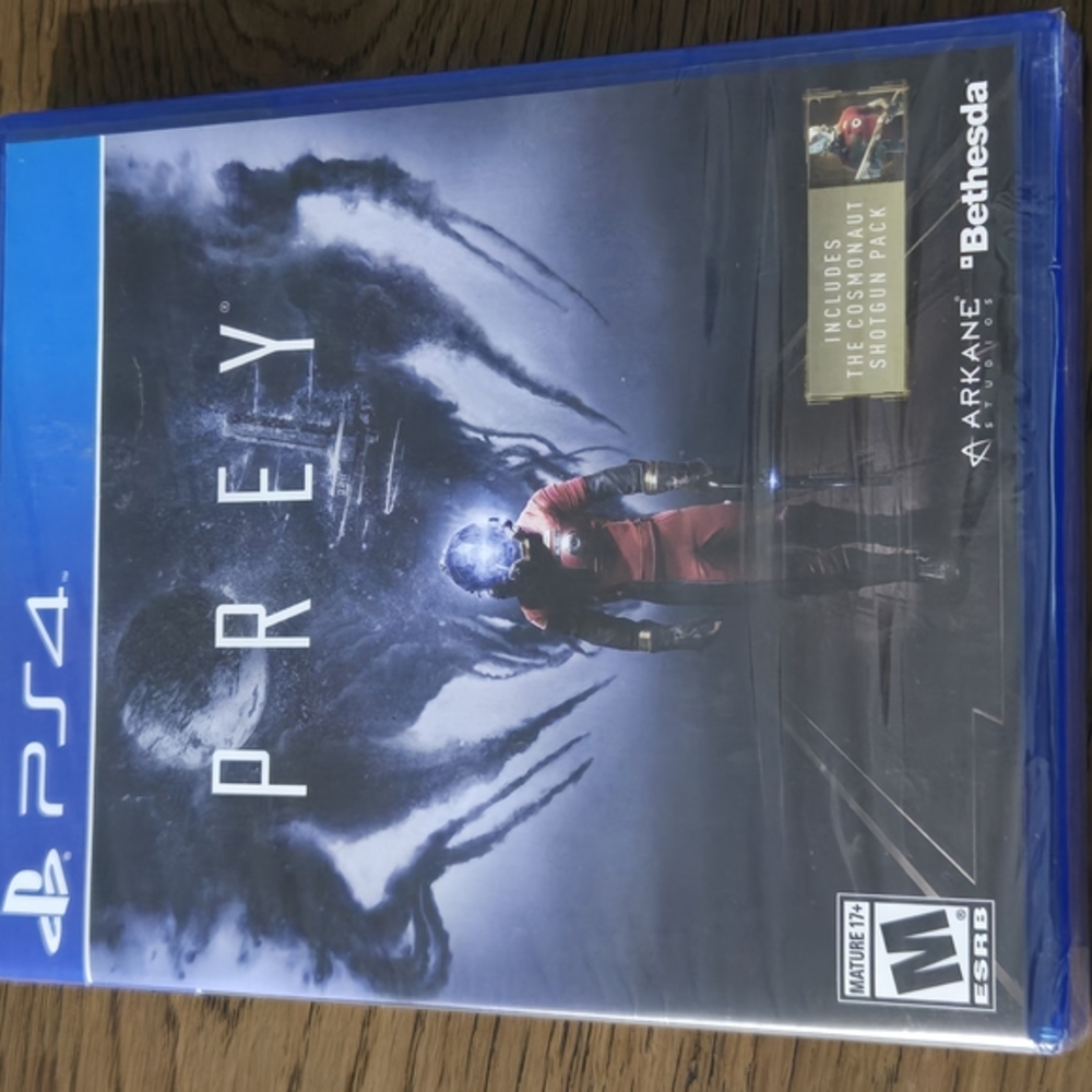 Prey for PS4 - Blue Cover